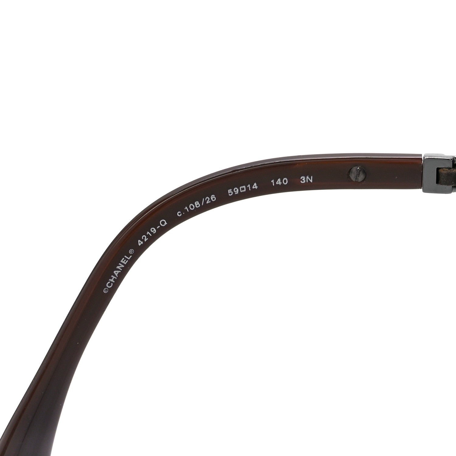 Chanel Metal Pilot Winter Sunglasses 4219-Q Dark Brown 5 of 8