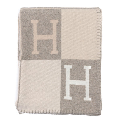 Hermes Wool Cashmere Avalon III Blanket Coco Camomille 1 of 4