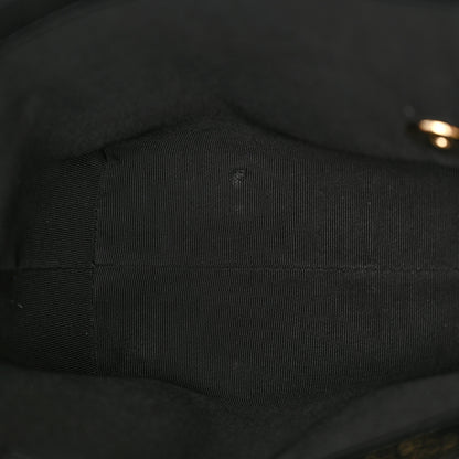 Chanel Calfskin Stitched Medium Covered CC Flap Bag Black 11 of 12