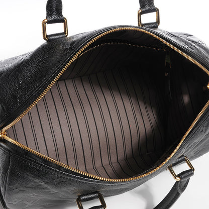 Louis Vuitton Empreinte Speedy Bandouliere 30 Black 5 of 7