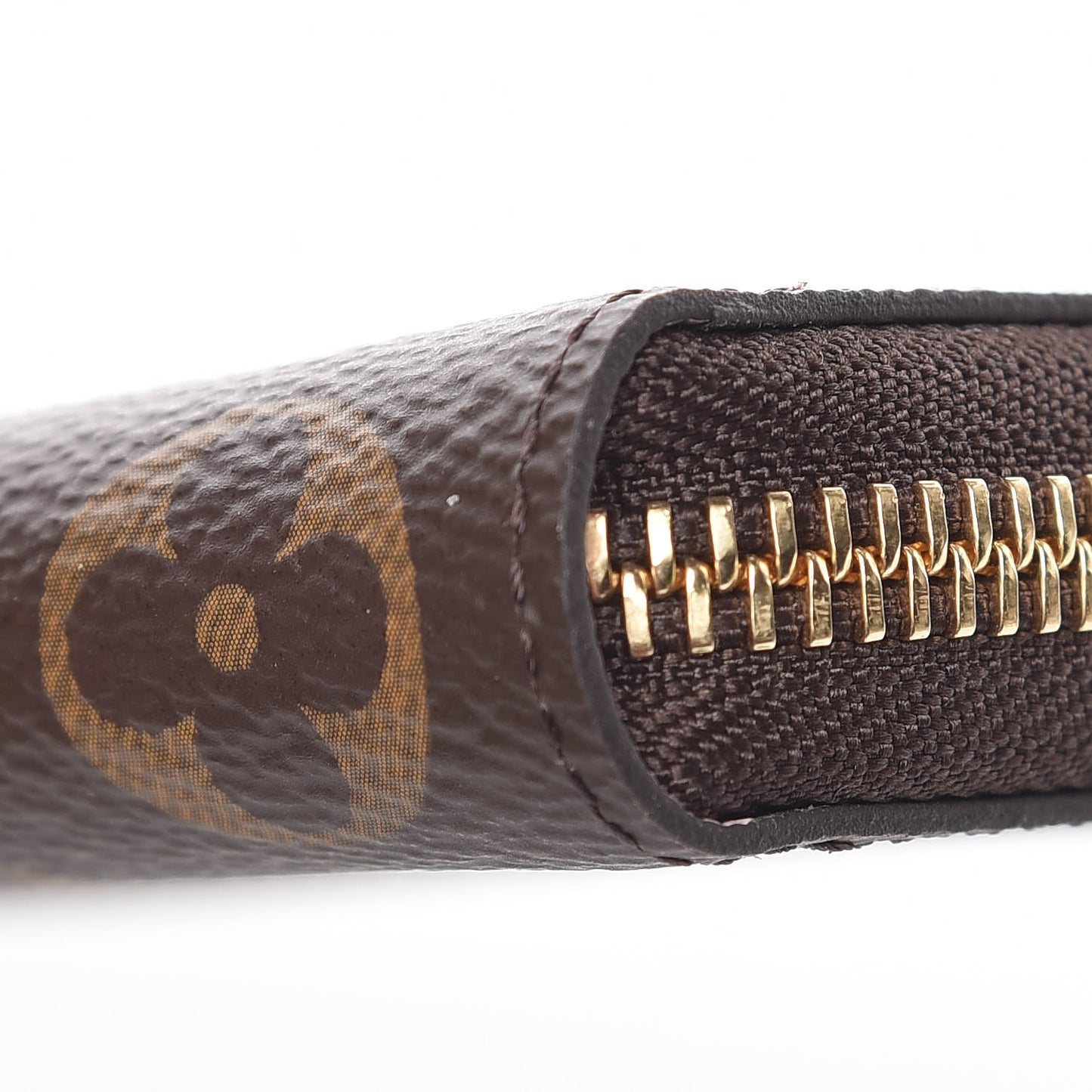 Monogram Clemence Wallet Rose Ballerine