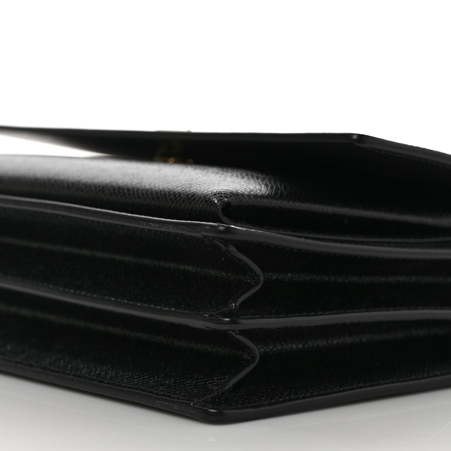 Coated Bark Calfskin Medium Monogram Sunset Black