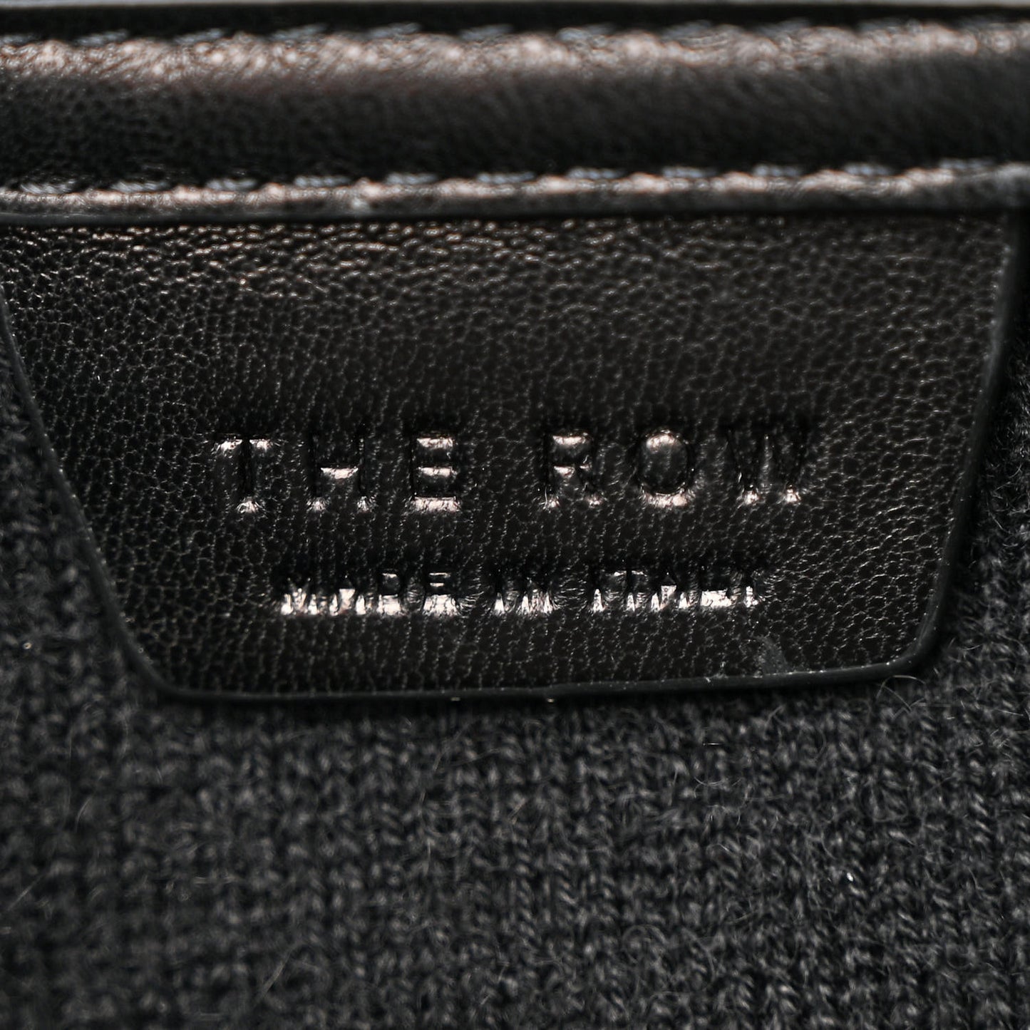 Nappa Nuance Shoulder Bag Black