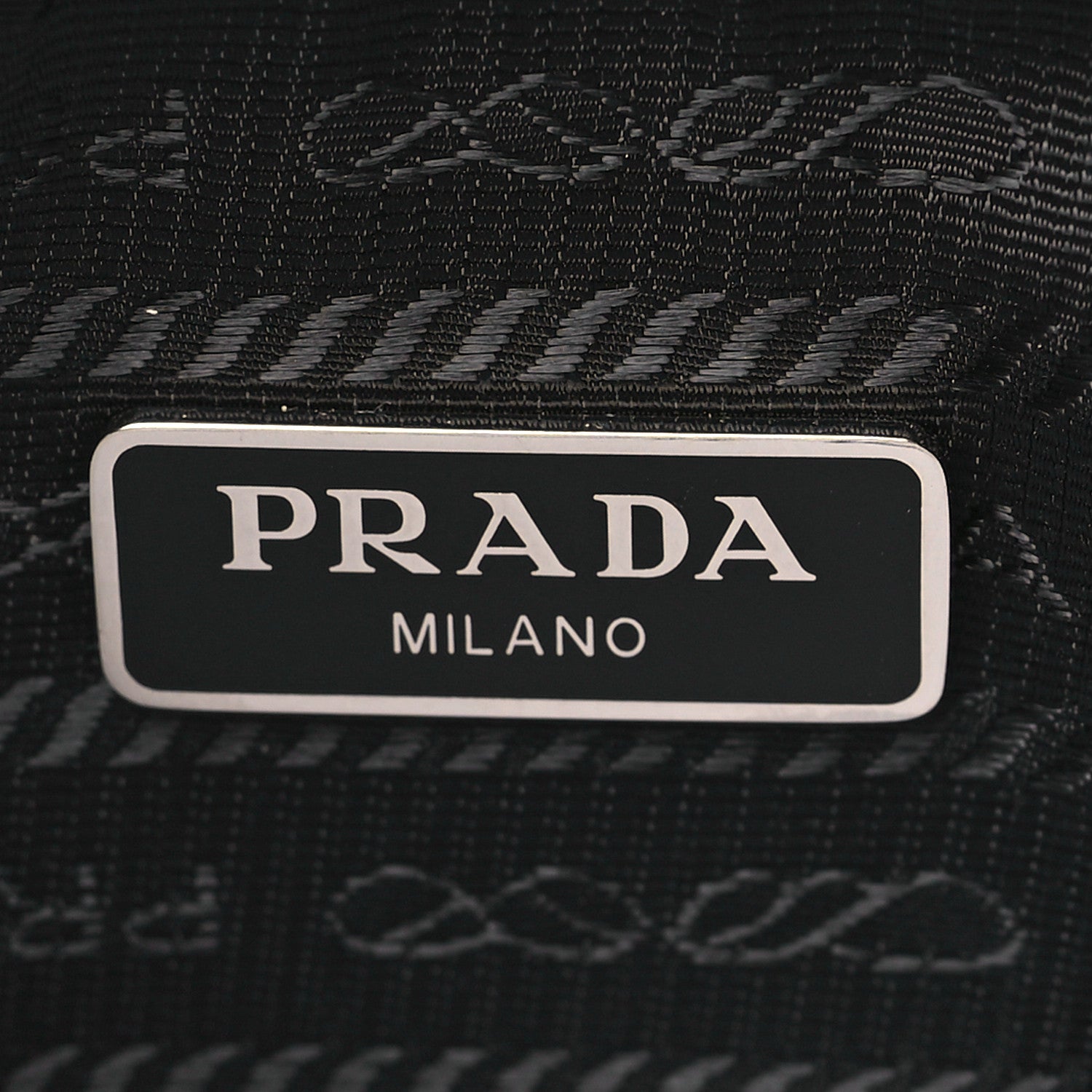 Prada Tessuto Nylon Saffiano Mini Re-Edition 2005 Bag Black 6 of 9