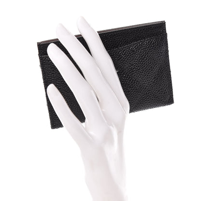 Chanel Caviar Quilted Card Holder Black 2 of 9