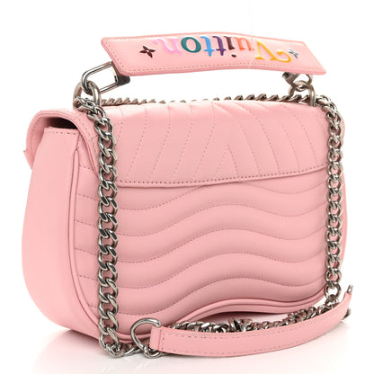 Louis Vuitton Calfskin New Wave Chain MM Smoothie Pink 3 of 9