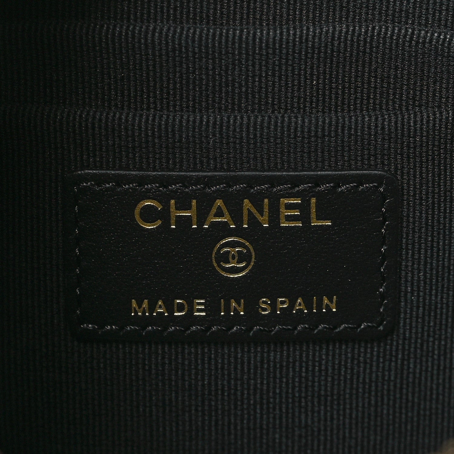 Chanel Caviar Quilted Coco Candy Small Cosmetic Case Black 6 of 10