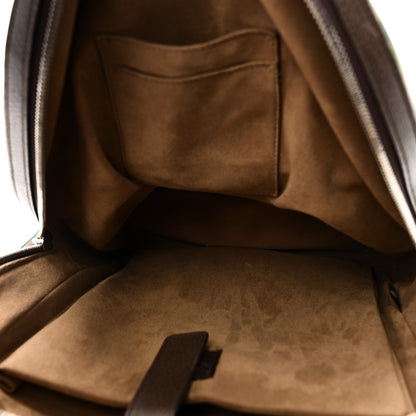 Gucci GG Supreme Monogram Tian Web Small Day Backpack Beige Multicolor New Acero 5 of 11