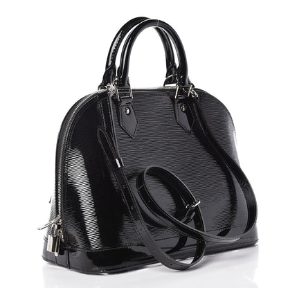 Louis Vuitton Electric Epi Alma MM Black 3 of 9