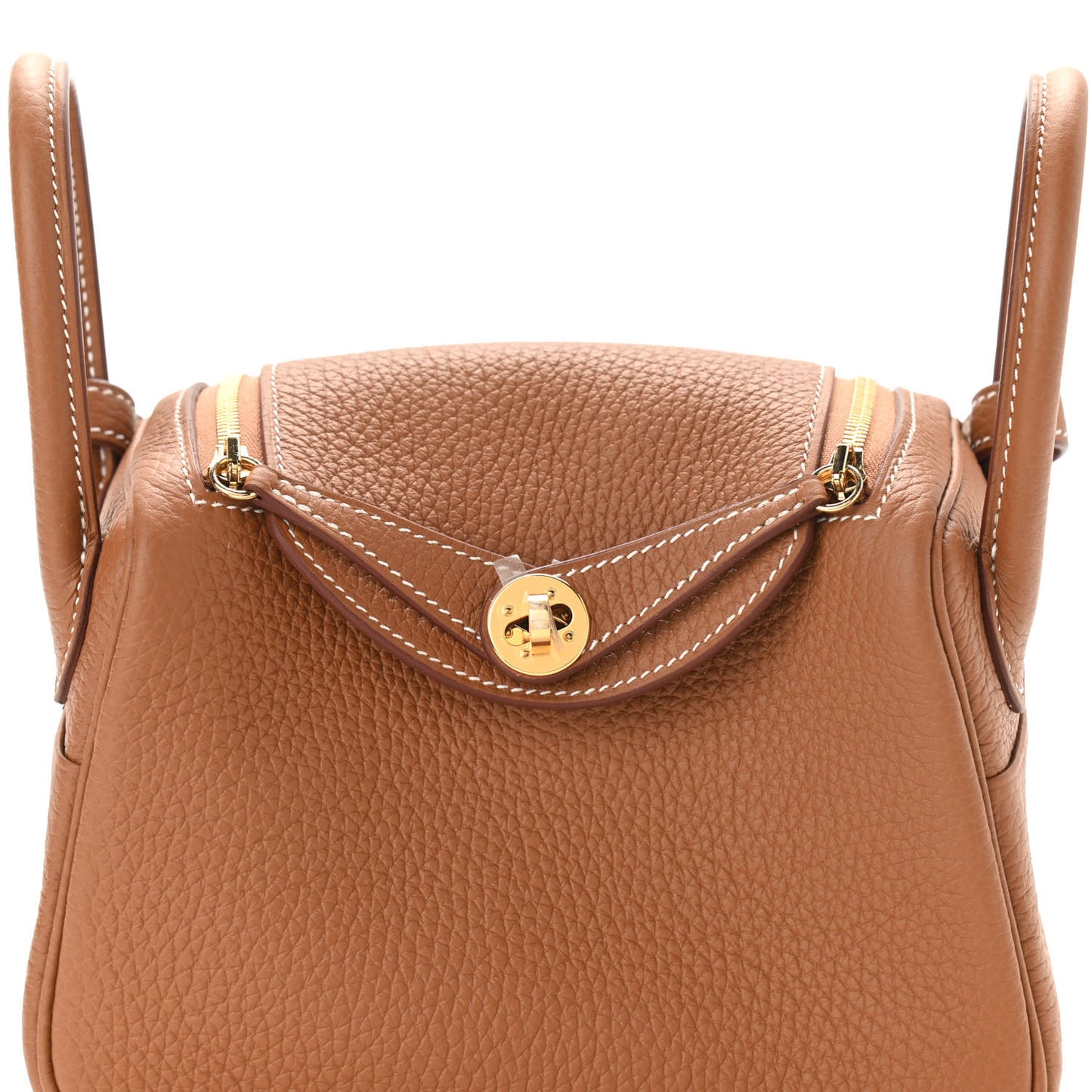 Taurillon Clemence Mini Lindy 20 Gold