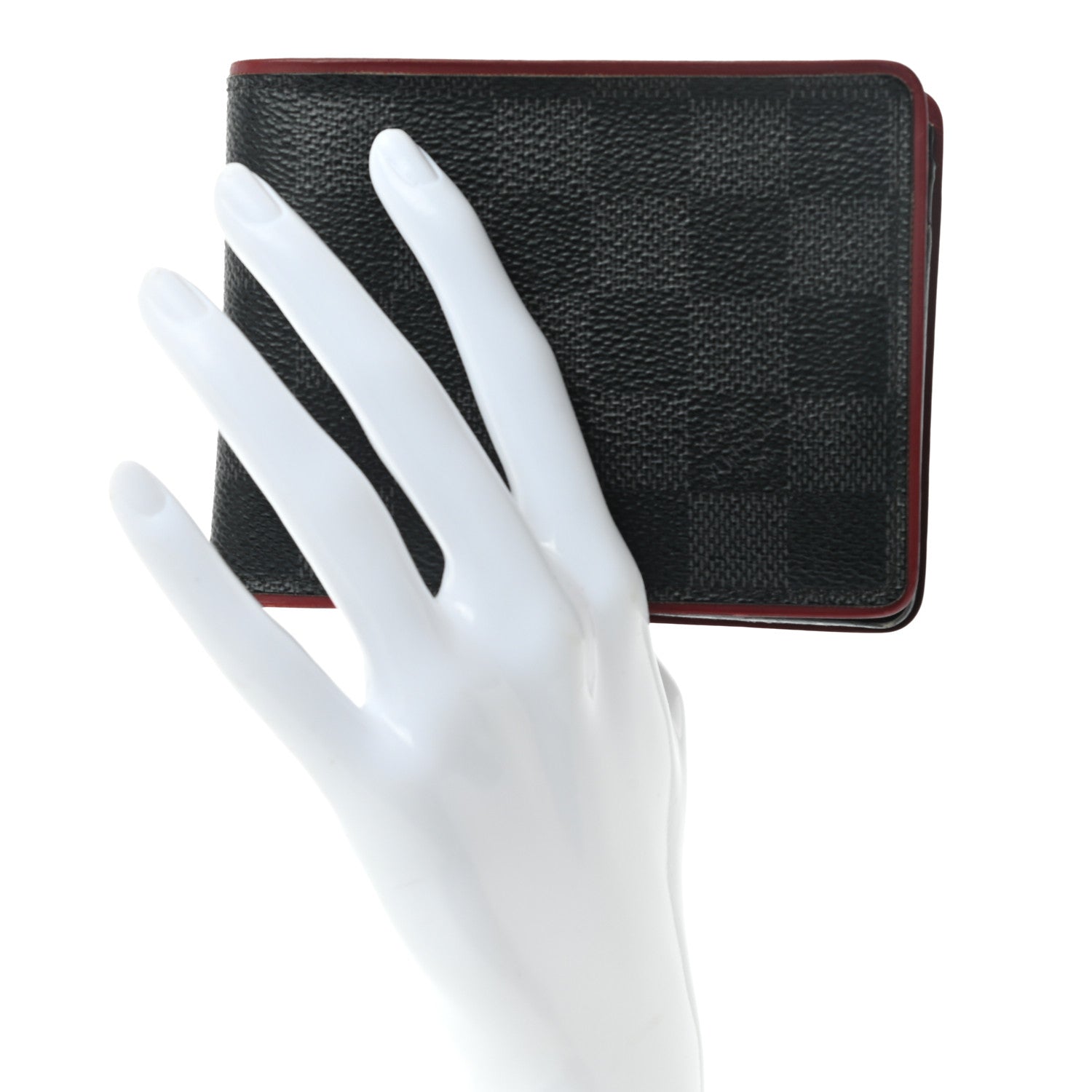 Louis Vuitton Damier Graphite Multiple Wallet Bordeaux 2 of 7