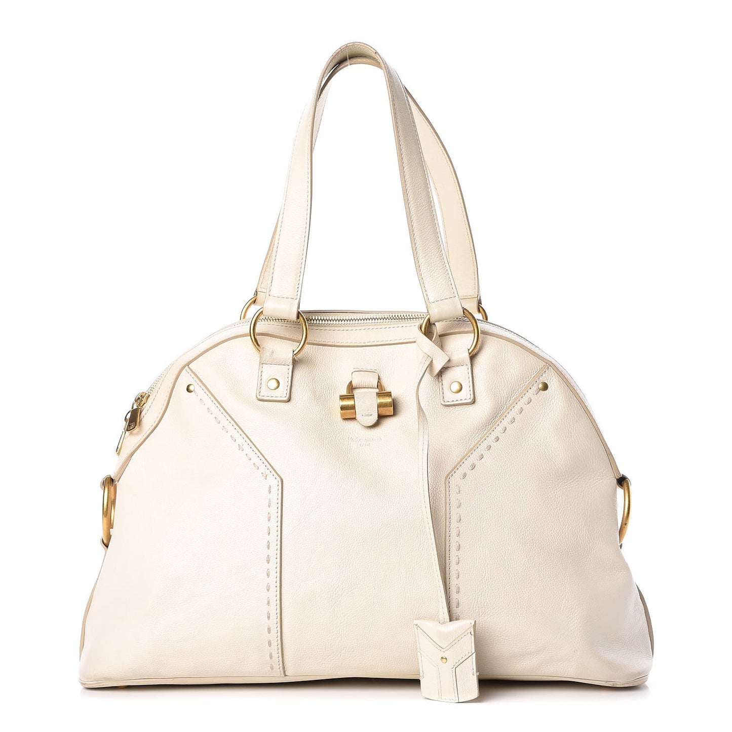 Calfskin Large Muse Ivory