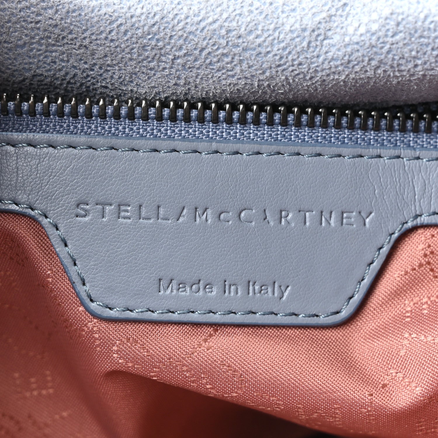 Stella McCartney Shaggy Deer Falabella Fold Over Tote Ice Blue 5 of 9