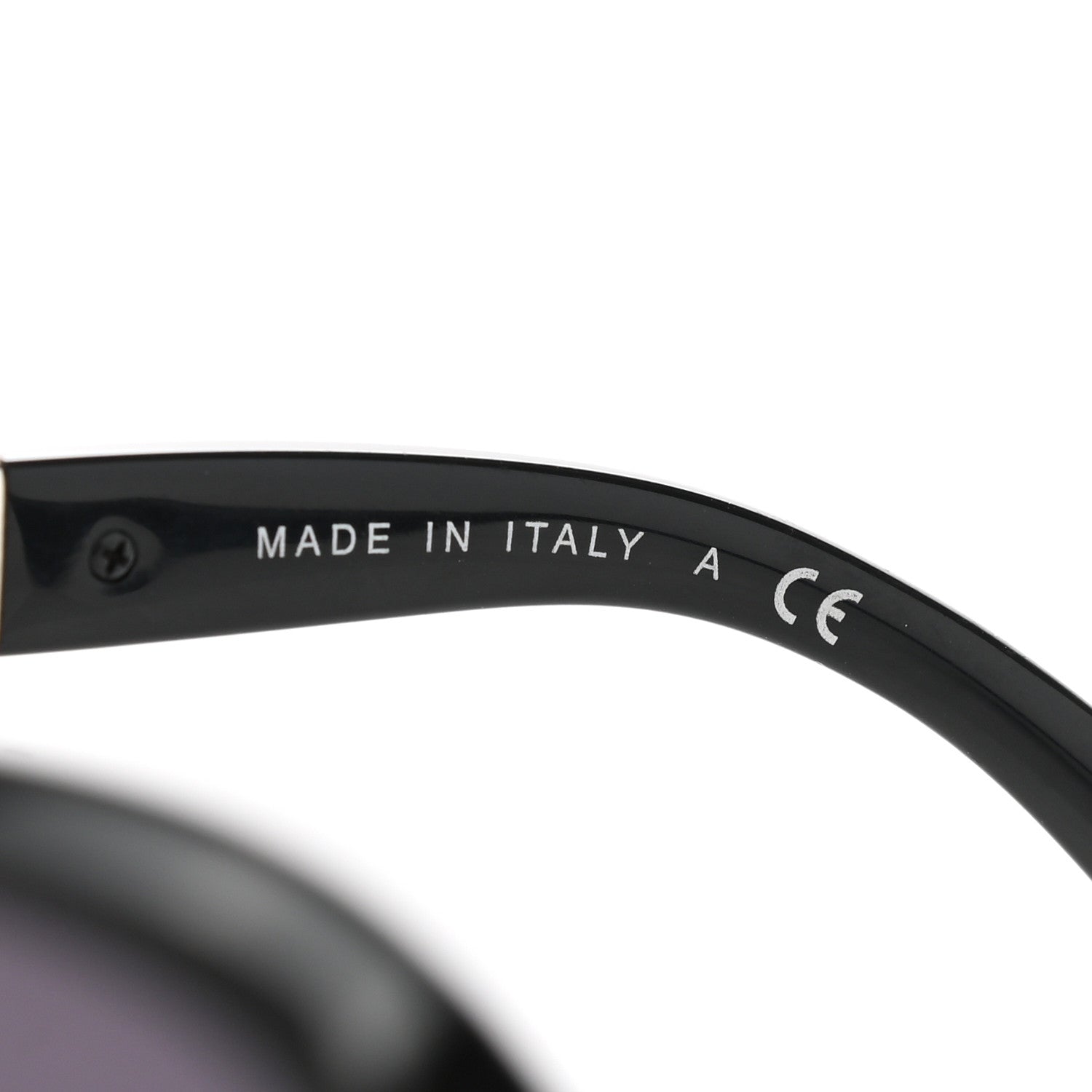 Chanel Acetate Lambskin Camellia CC Sunglasses 5316-Q Black 6 of 9
