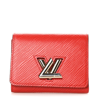 Louis Vuitton Epi Twist Compact Wallet Coquelicot 1 of 7