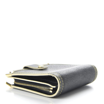 Louis Vuitton Suhali Compact Zipped Wallet Black 4 of 10