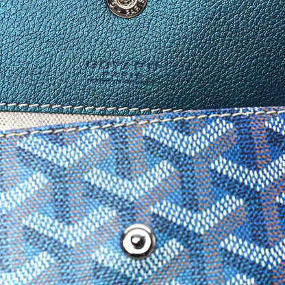Goyard Iridescent Goyardine Saint Louis PM Pearly Blue 7 of 10