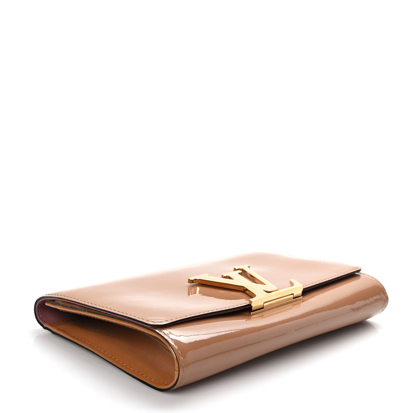 Patent Louise New Sobe Clutch Rose Velours