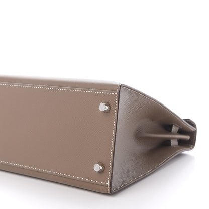 Hermes Epsom Kelly Sellier 32 Etoupe 10 of 12