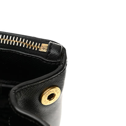 Prada Saffiano Lux Medium Galleria Double Zip Tote Black 11 of 14