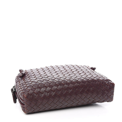 Bottega Veneta Nappa Intrecciato Nodini Crossbody Messenger Aubergine 4 of 14