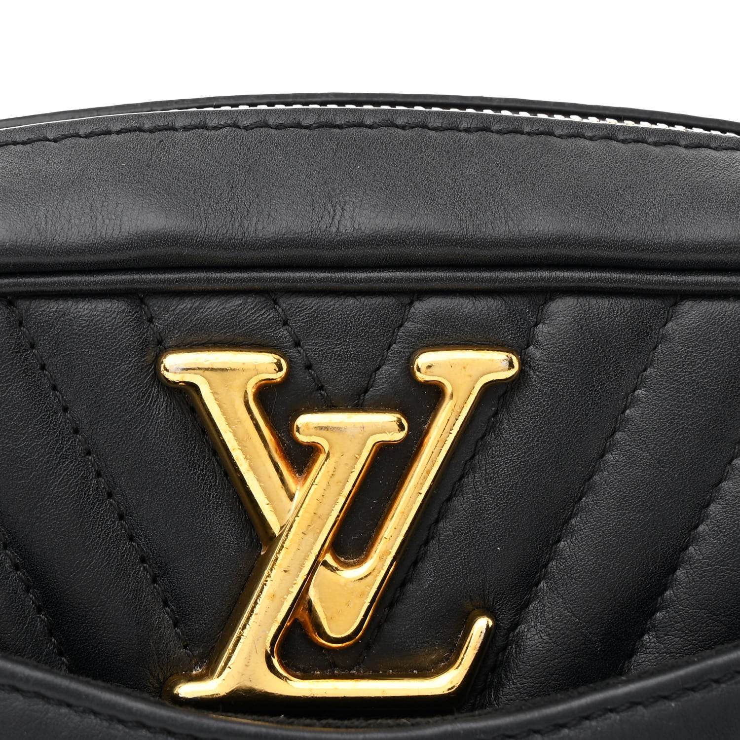 Louis Vuitton Calfskin New Wave Camera Bag NV Black 8 of 10