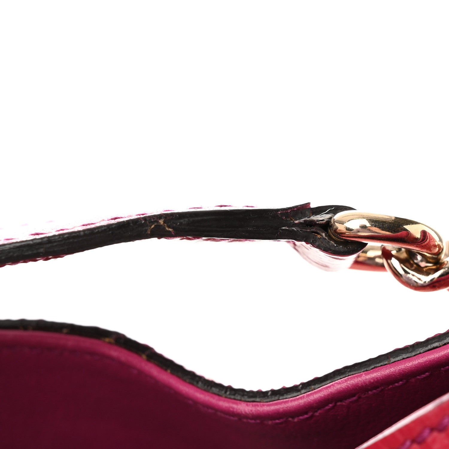 Gucci Vernice Naplack Medium Soho Chain Shoulder Bag Bright Bouganville 21 of 21