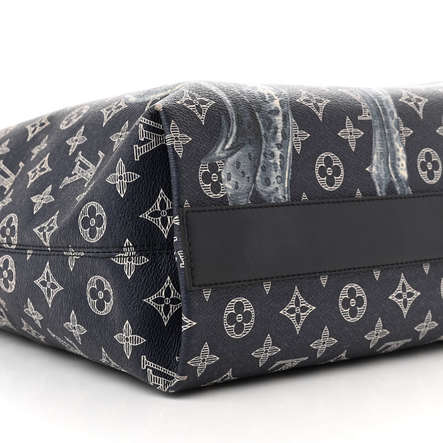 Louis Vuitton Savane Monogram Chapman Atlas Tote Ink 8 of 9
