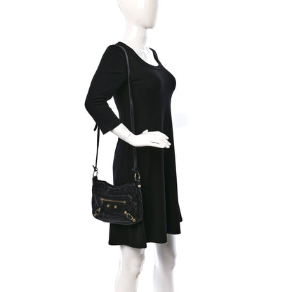 Balenciaga Agneau Giant 12 Gold Hardware Hip Black 2 of 10