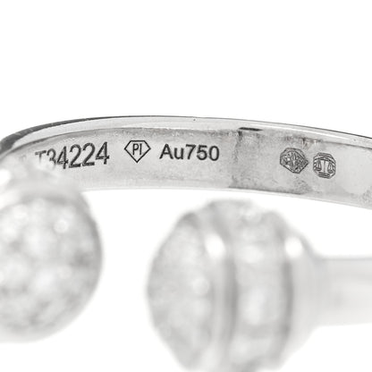 Piaget 18K White Gold Diamond Possession Open Ring 50 5.5 5 of 5