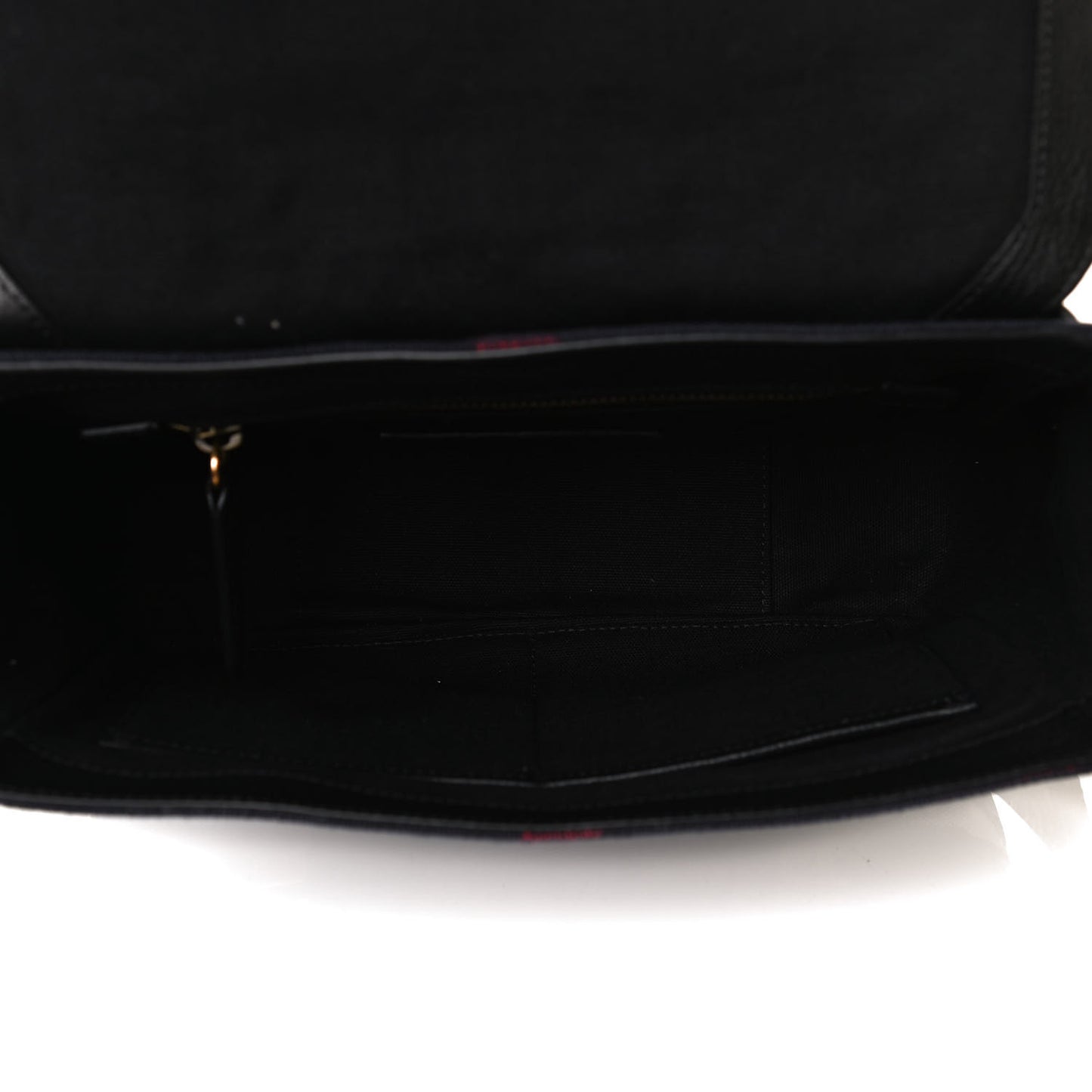 Canvas Mega Check Small Baildon Messenger Bag Navy