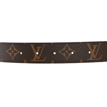 Louis Vuitton Calfskin Monogram 30mm LV Initiales Reversible Belt 95 38 Black 6 of 7