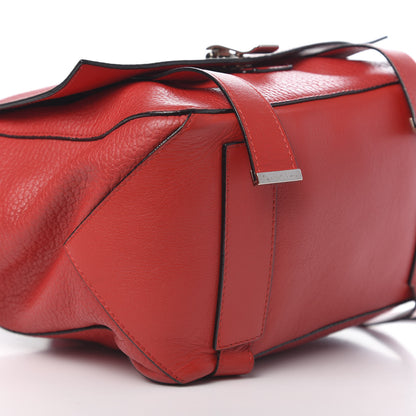 Proenza Schouler Pebbled Calfskin PS Courier Backpack Red 12 of 17