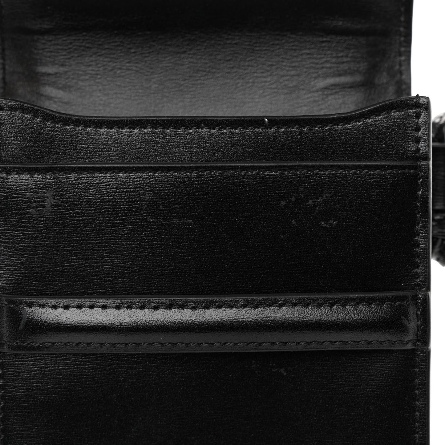 Smooth Calfskin Sunglasses Pouch Black