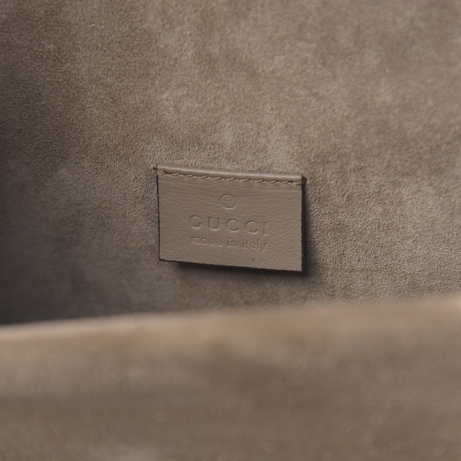 Gucci GG Supreme Monogram Mini Dionysus Shoulder Bag Taupe 6 of 10