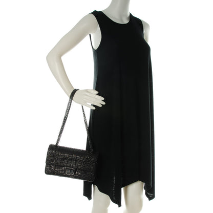 Chanel Beaded Alligator 2.55 Reissue 225 Flap So Black 2 of 9