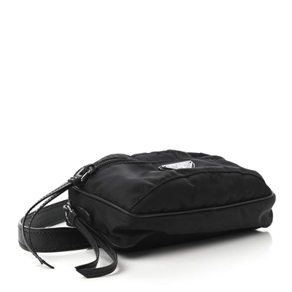 Prada Tessuto Nylon Saffiano Belt Bag Black 4 of 10