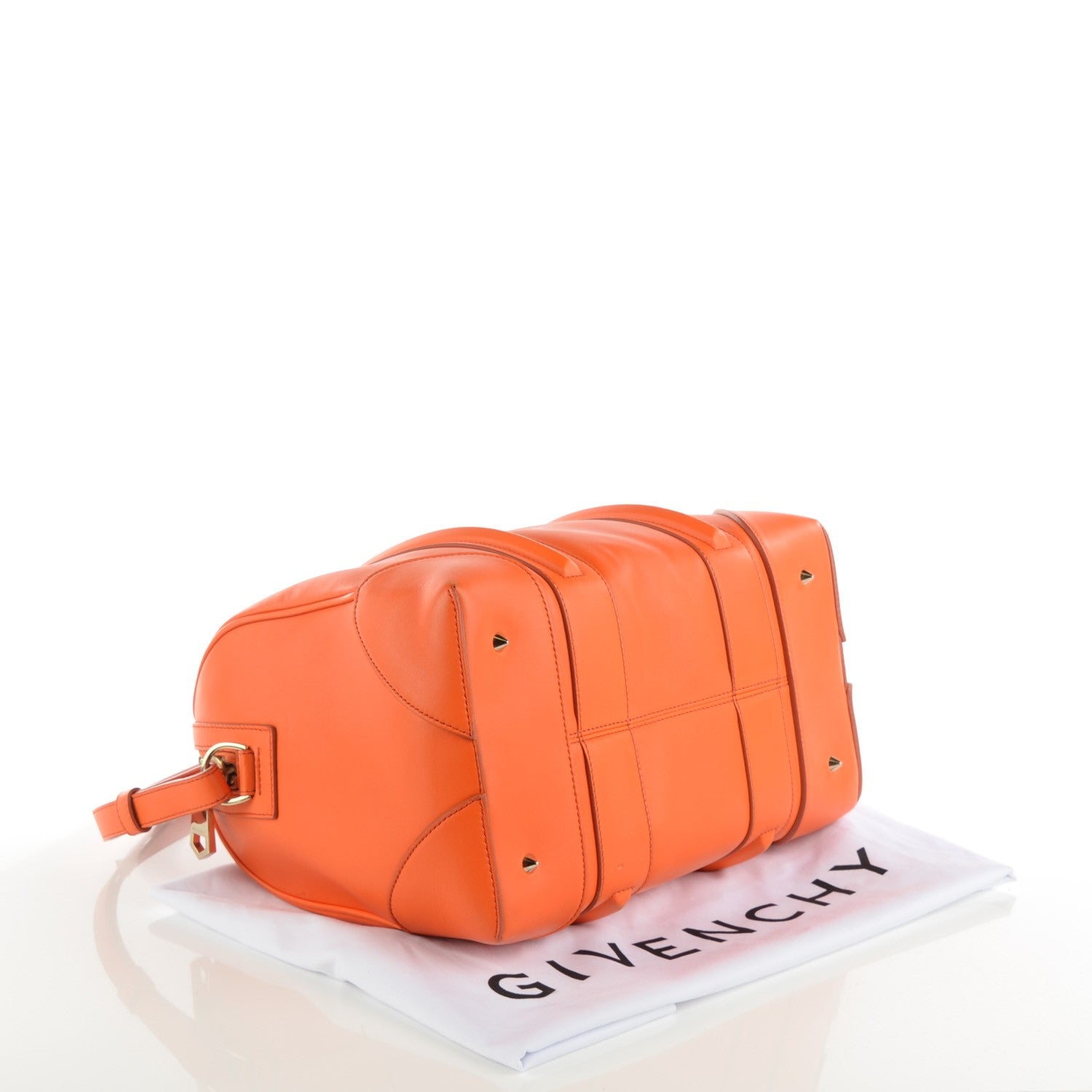 Givenchy Lambskin Medium Lucrezia Orange 4 of 7
