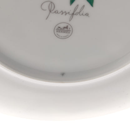 Hermes Porcelain Passifolia Dessert Plate N°1 Set of 2 8 of 8