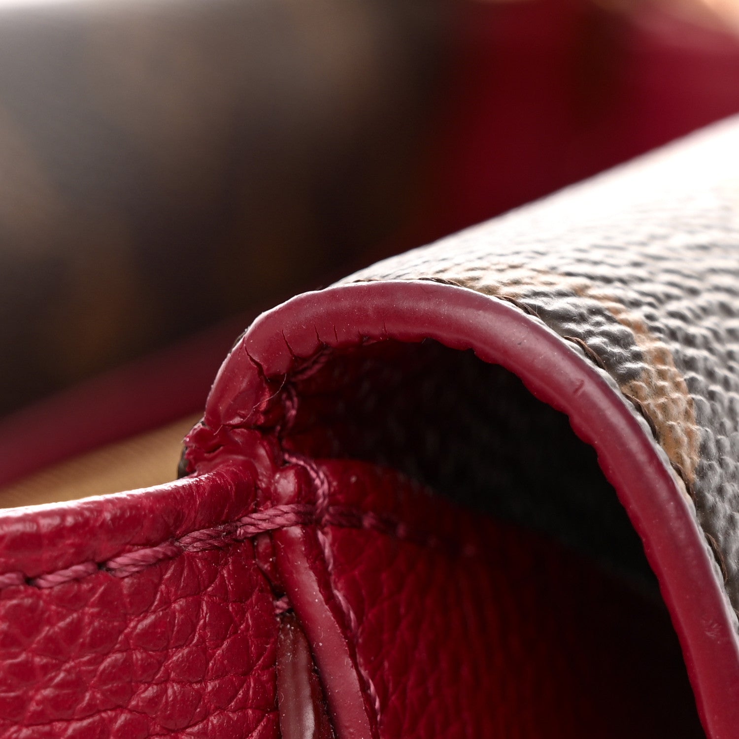 Louis Vuitton Grained Calfskin Monogram Double V Aurore 10 of 11