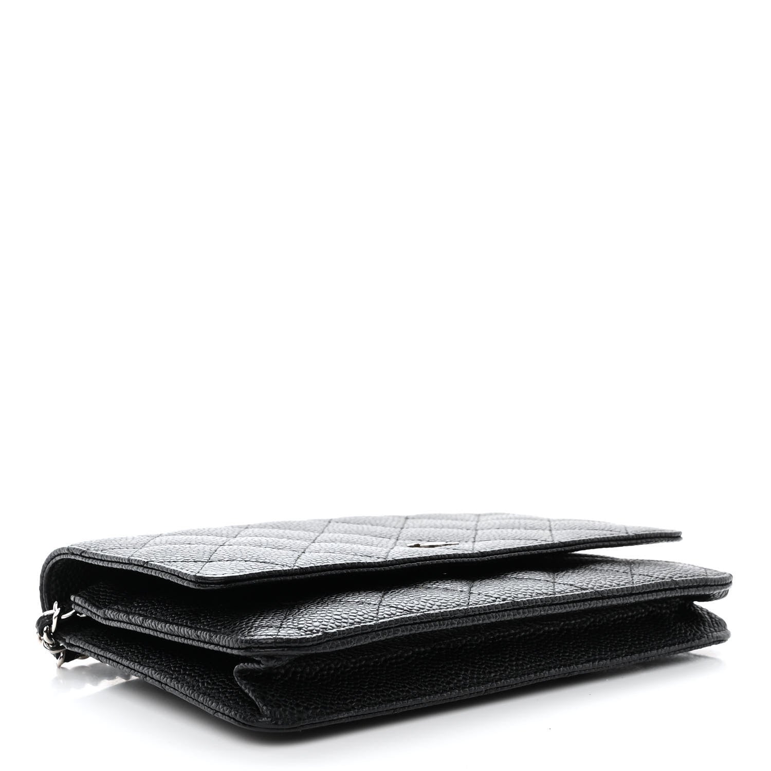 Chanel Caviar Quilted Wallet on Chain WOC Black 4 of 12