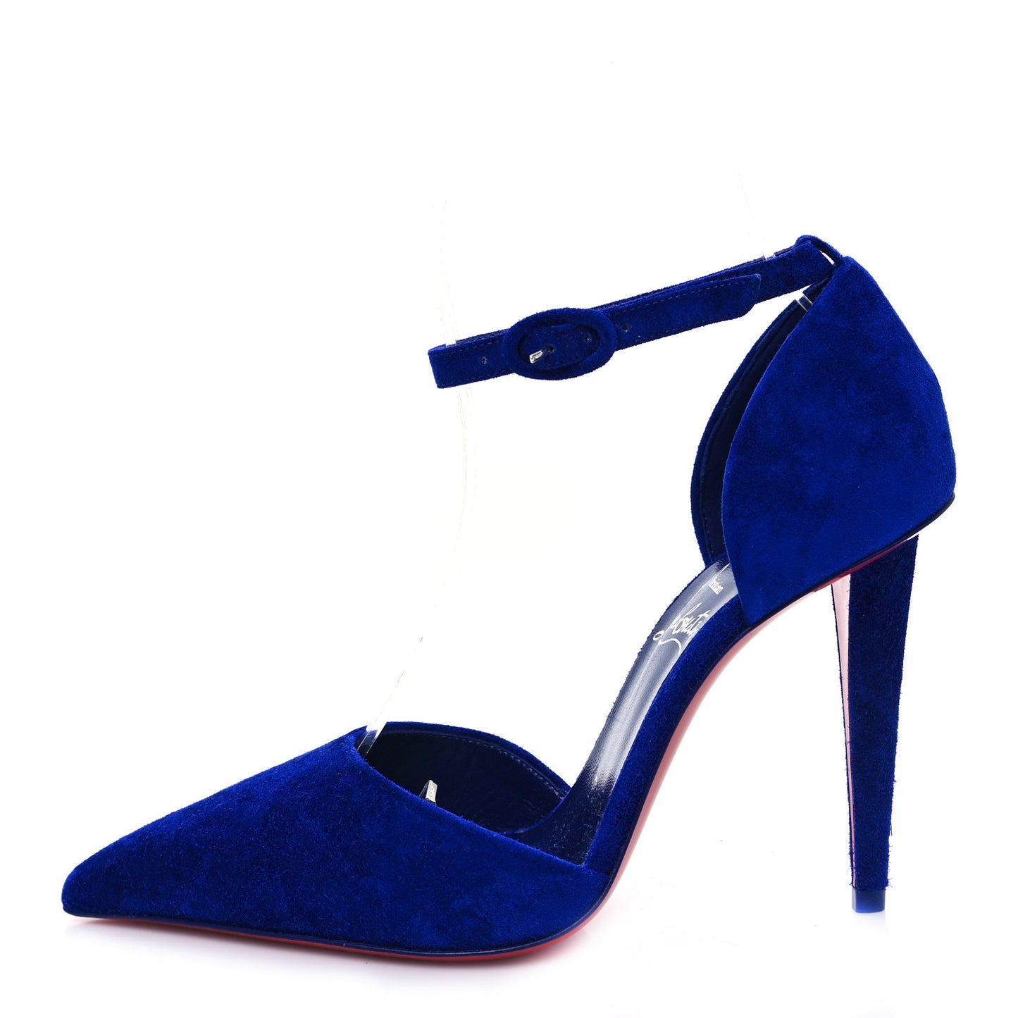 Veau Velours Astrida Bride 100 Pumps 35.5 Galactiqueen
