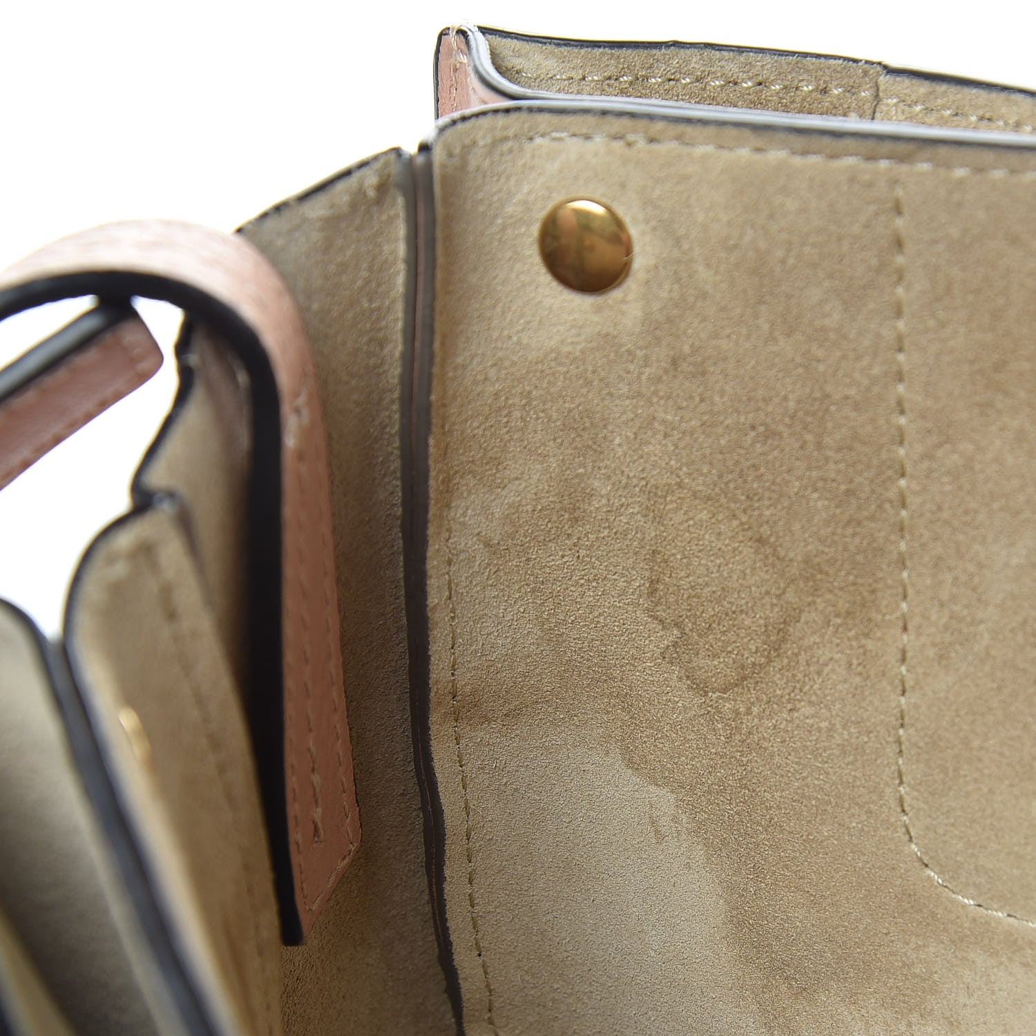 Chloe Goatskin Small Faye Shoulder Bag Tan 17 of 18