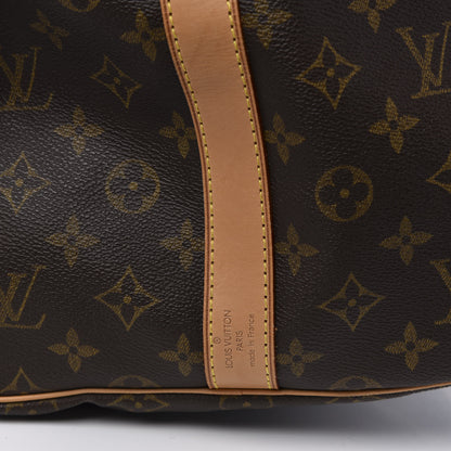 Louis Vuitton Monogram Keepall Bandouliere 55 9 of 12