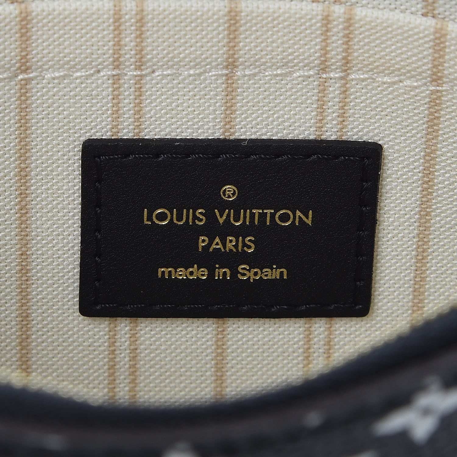 Louis Vuitton Monogram Giant Jungle Neverfull MM GM Pochette Black 8 of 9