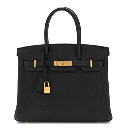 Hermes Togo Birkin 30 Black 1 of 11