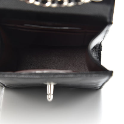Chanel Caviar Quilted Classic Phone Holder Black 5 of 11