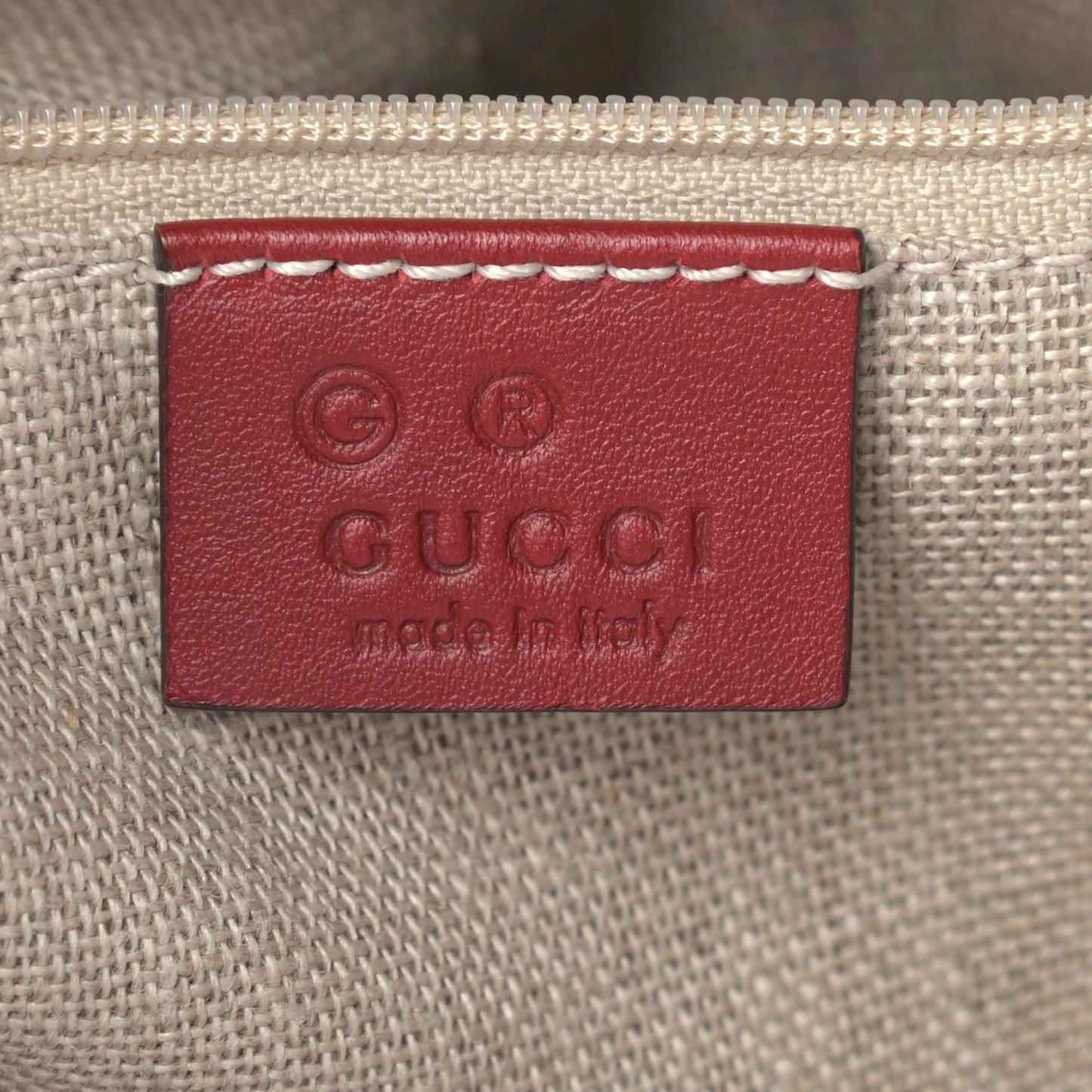 Soft Microguccissima Margaux Shoulder Bag Red