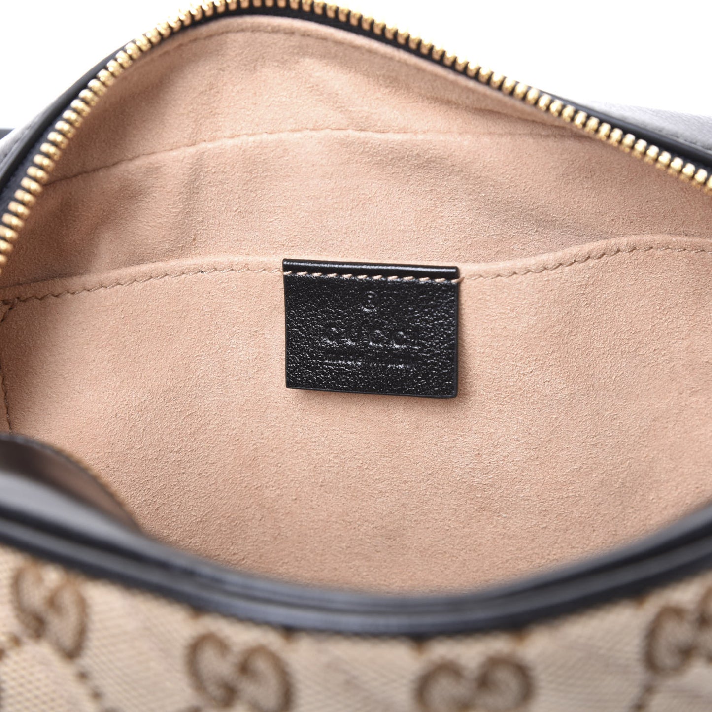 Monogram Matelasse Diagonal Small GG Marmont Chain Shoulder Bag Beige Black