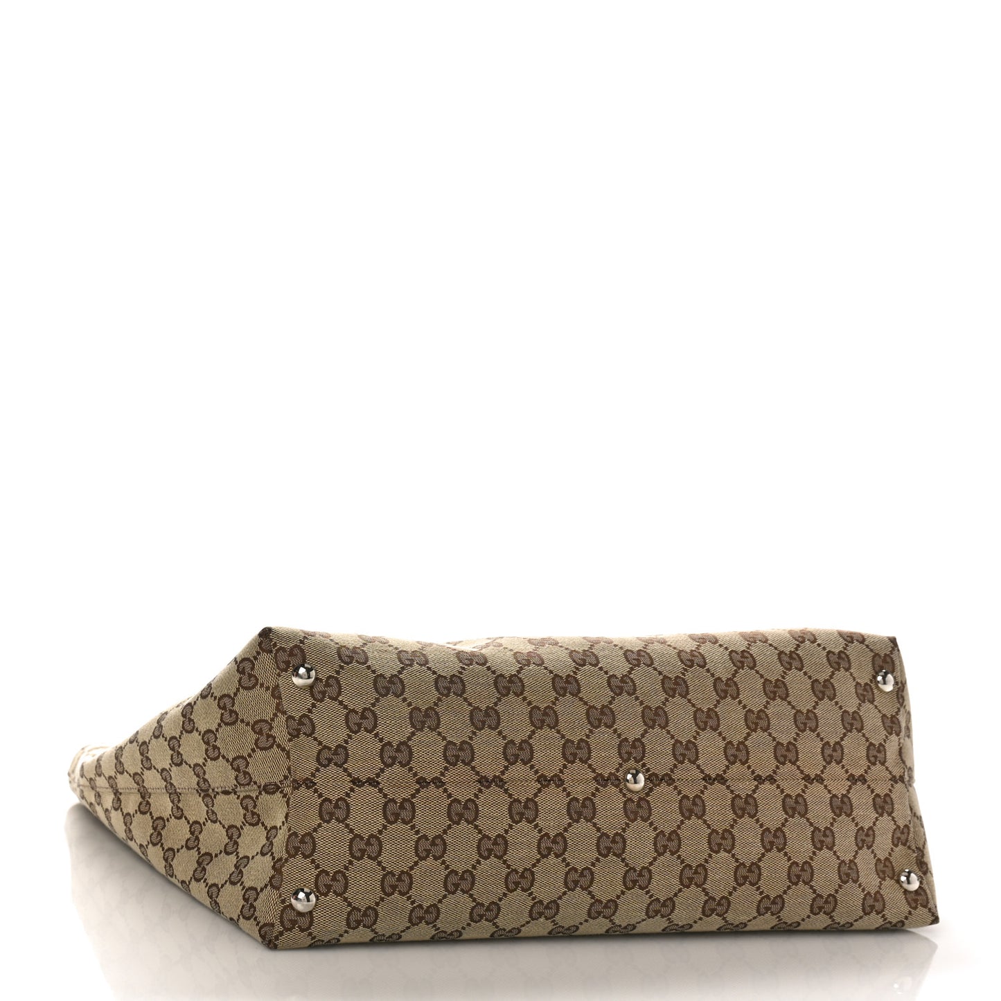 Monogram Medium Icon Bit Tote Dark Brown